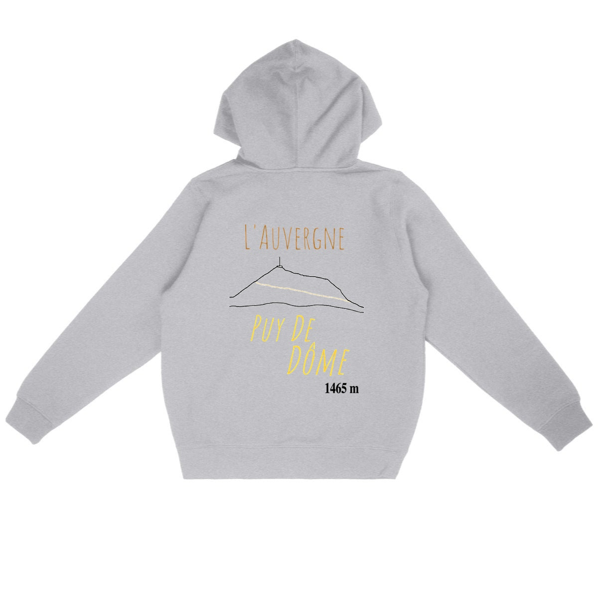 Sweat Sommet 1465 - dos_gris