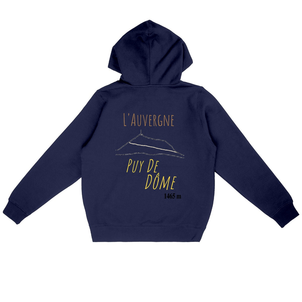 Sweat Sommet 1465 - dos_marine